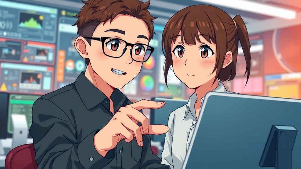 Concerned user overlooking website security breach with chaotic security alert background