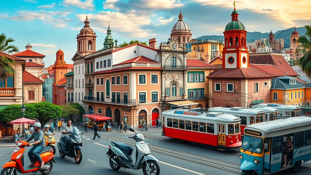 Bali Lisbon Mexico City digital nomad top destinations architecture street scenes