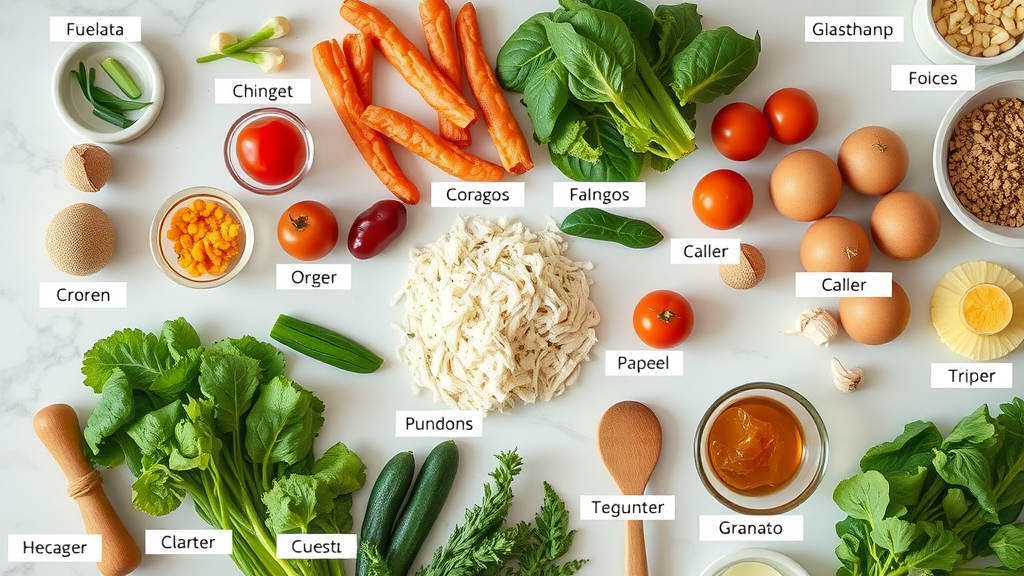 comparison of healthy dinner recipe ingredients for popular meal choices