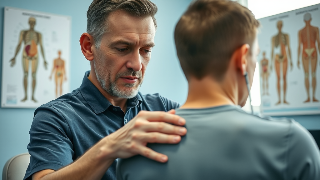 Experienced Miami chiropractor performing gentle spinal adjustment for pain relief